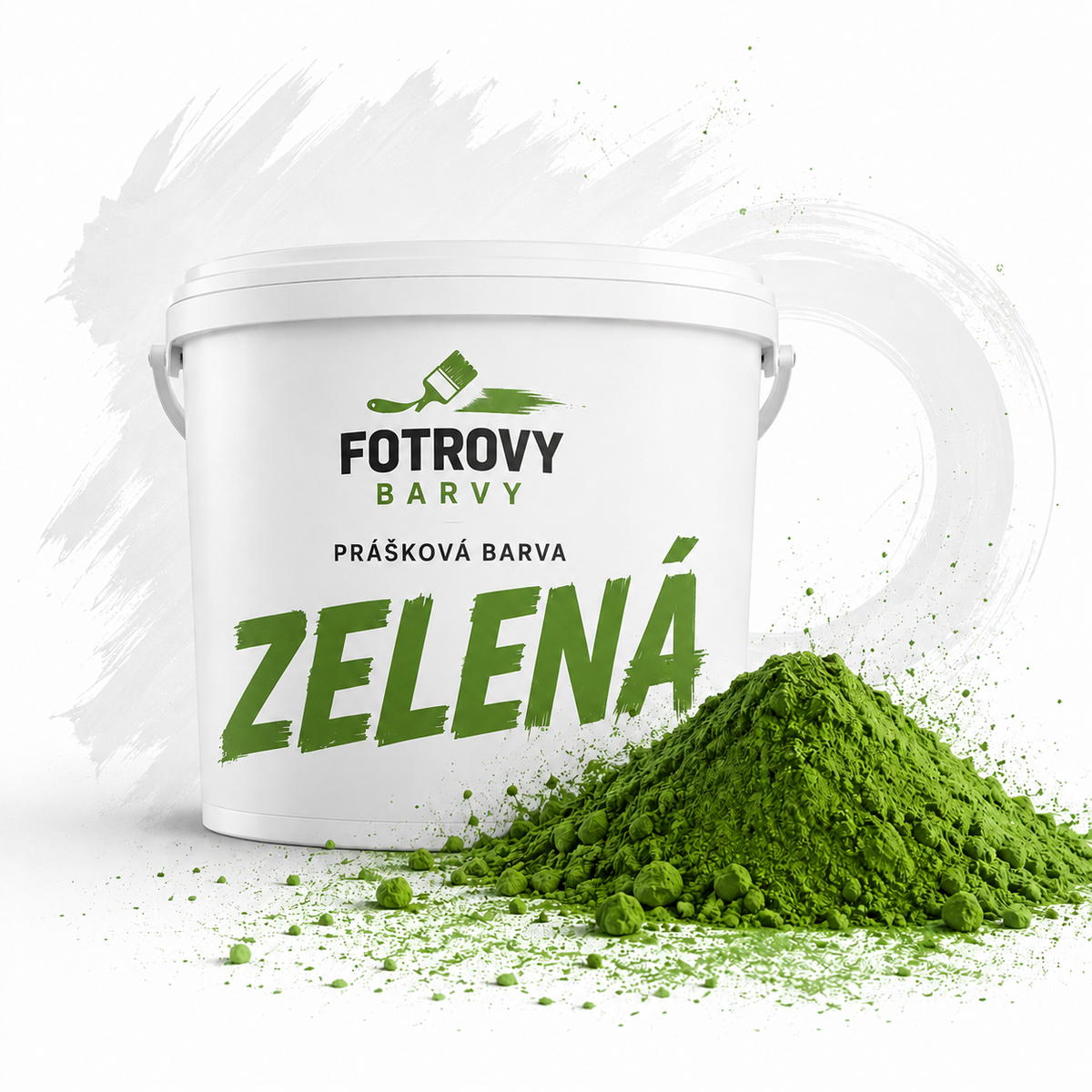 Barva zelená